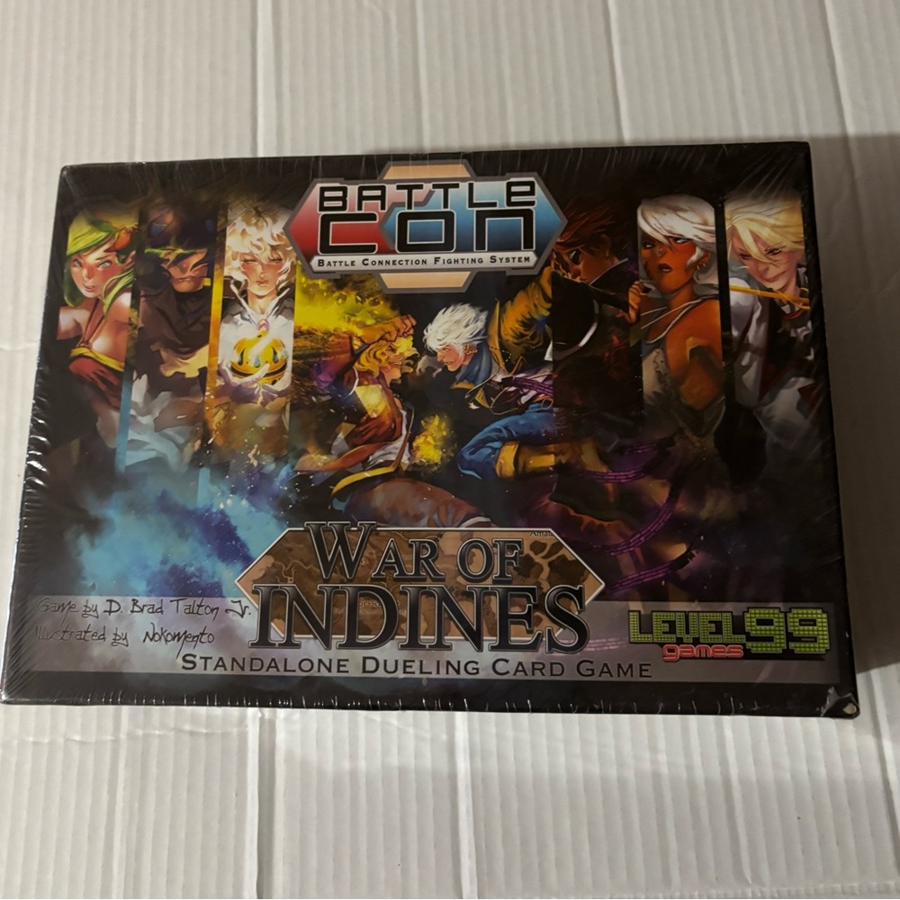 BattleCON War of Indines Standalone Dueling Strategy Fighting Board Card Game